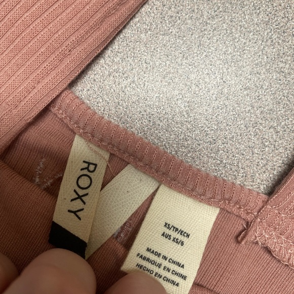 Roxy mauve crop top - Picture 3 of 3